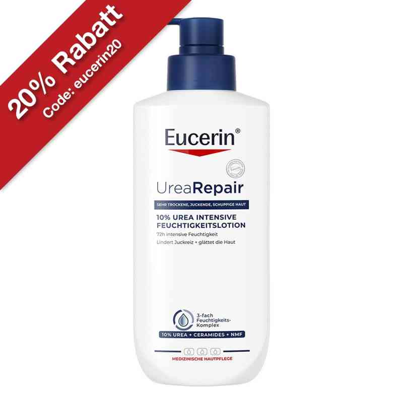 Eucerin® Urea Repair 10% Urea Intensive Feuchtigkeitslotion 400 ml von Beiersdorf AG Eucerin PZN 11678159
