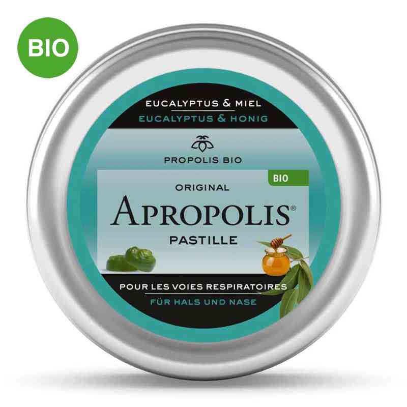 Propolis Pastillen Eukalyptus Honig Apropolis 40 g von Hager Pharma GmbH PZN 12362056
