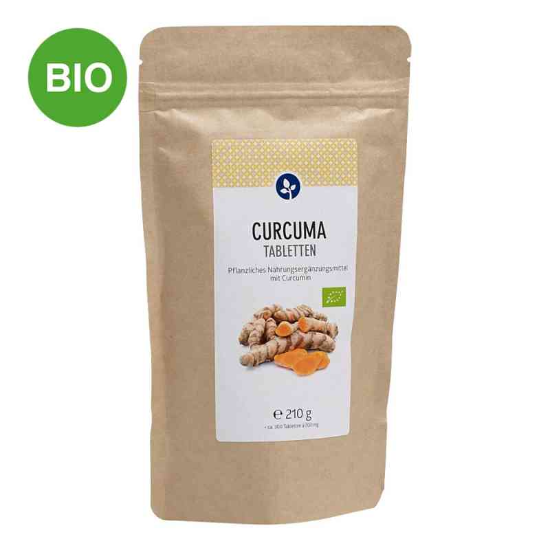 Curcuma 600 mg Bio Tabletten 300 stk von Aleavedis Naturprodukte GmbH PZN 12507419