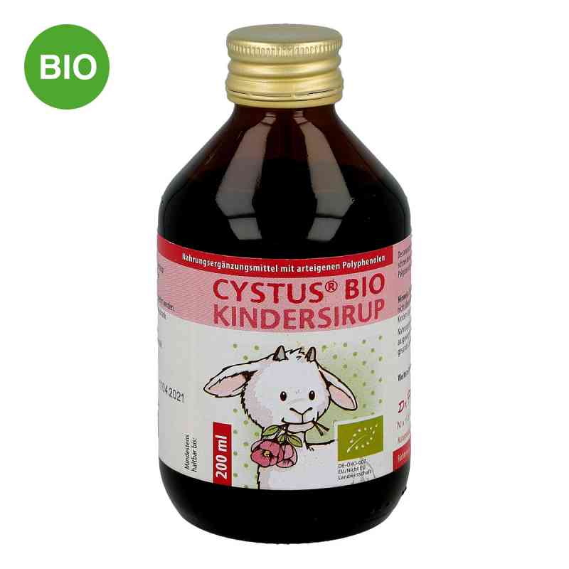 Cystus Bio Kindersirup 200 ml von Dr. Pandalis GmbH & CoKG Naturprodukte PZN 12673218