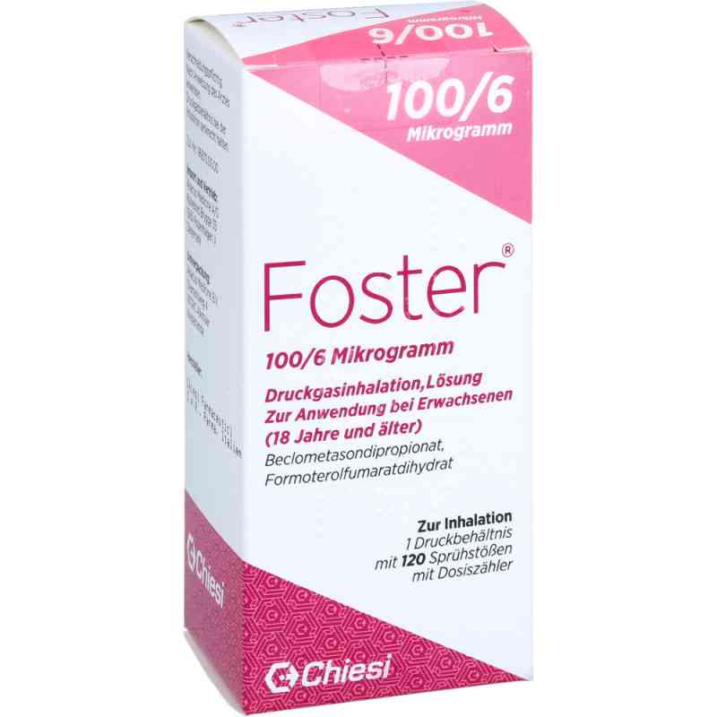 Foster 100/6 [my]g 120 Hub Dosieraerosol 1 stk