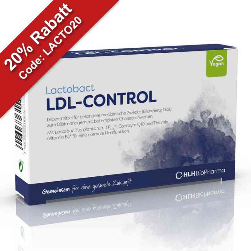 Lactobact LDL-CONTROL – bei erhöhtem Cholesterin & Blutfett Kaps 30 stk von HLH BioPharma GmbH PZN 13501991