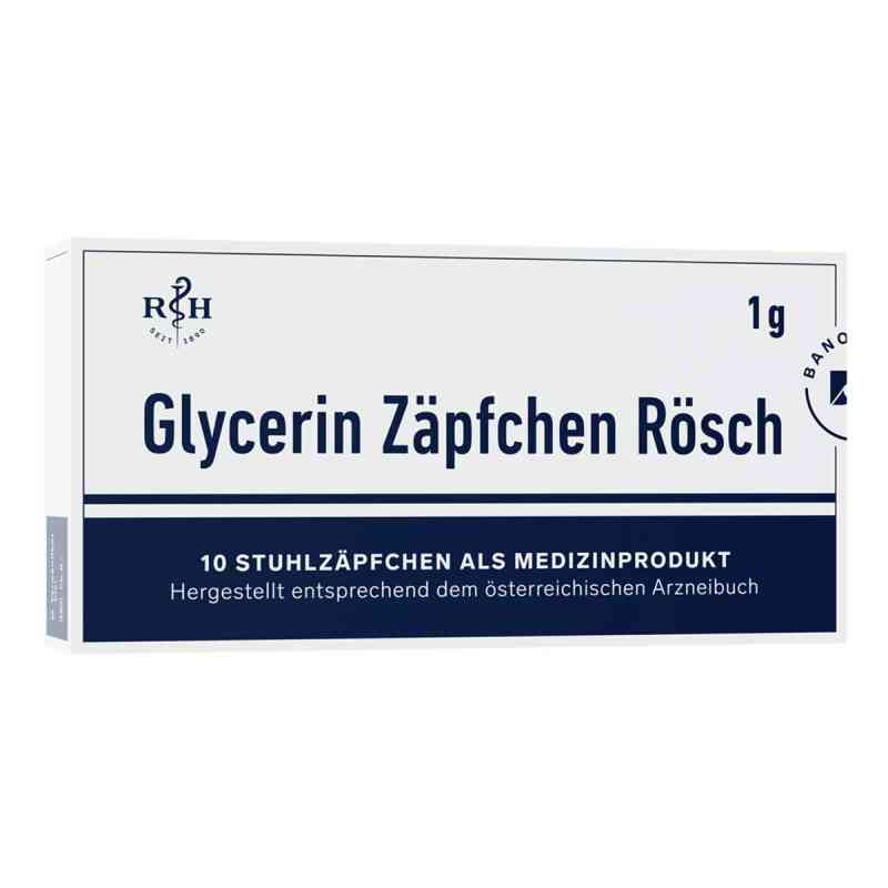 Glycerin Zäpfchen Rösch 1 g gegen Verstopfung 10 stk