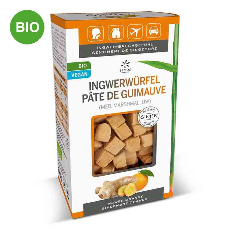 Ingwer Ginjer Ingwerwürfel Orange 60 g von Hager Pharma GmbH PZN 14004042