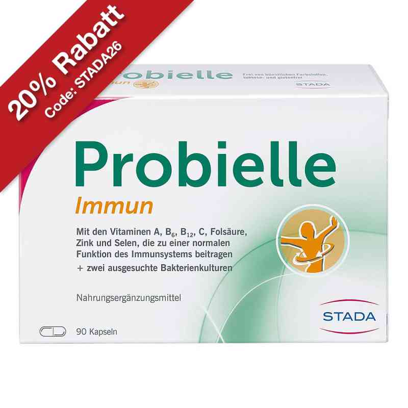 Probielle Immun Probiotika zur Unterstützung des Immunsystems 90 stk von STADA Consumer Health Deutschland GmbH PZN 14186451