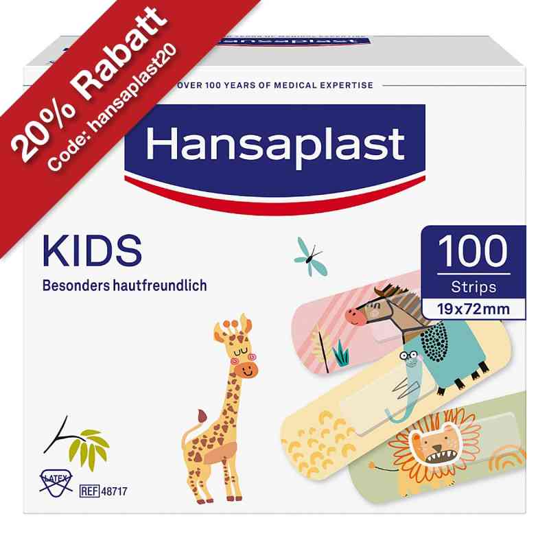 Hansaplast Kids Univeral Strips 100 stk von Beiersdorf AG PZN 14420059