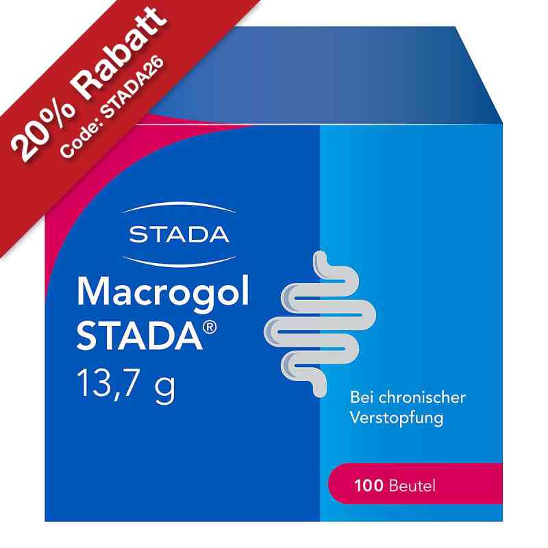 Macrogol STADA 13.7 g Beutel 100 stk von STADA Consumer Health Deutschland GmbH PZN 15616592