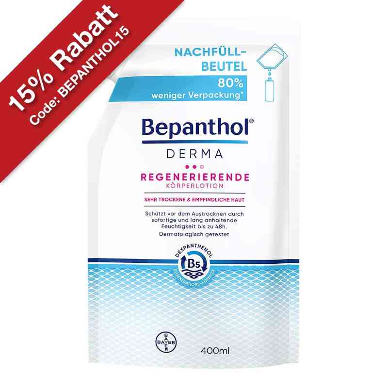 Bepanthol Derma Regenerierende Körperlotion Nachfüllbeutel 1X400 ml von Bayer Vital GmbH PZN 16529725