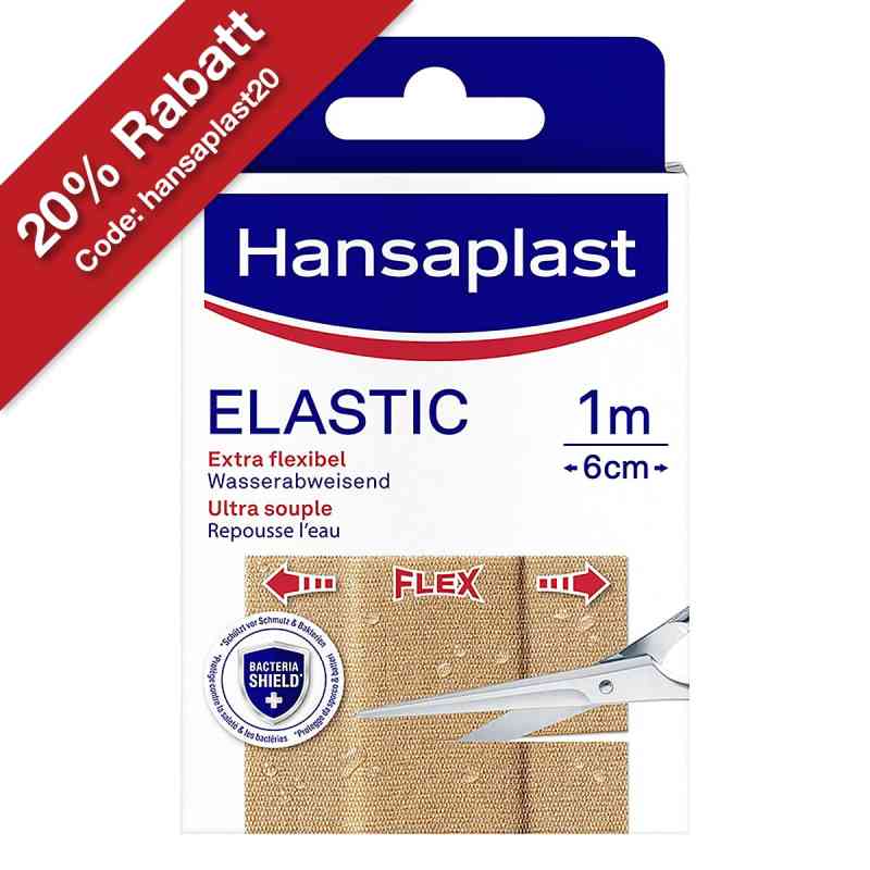 Hansaplast Elastic 1x6 1 stk von Beiersdorf AG PZN 16762456