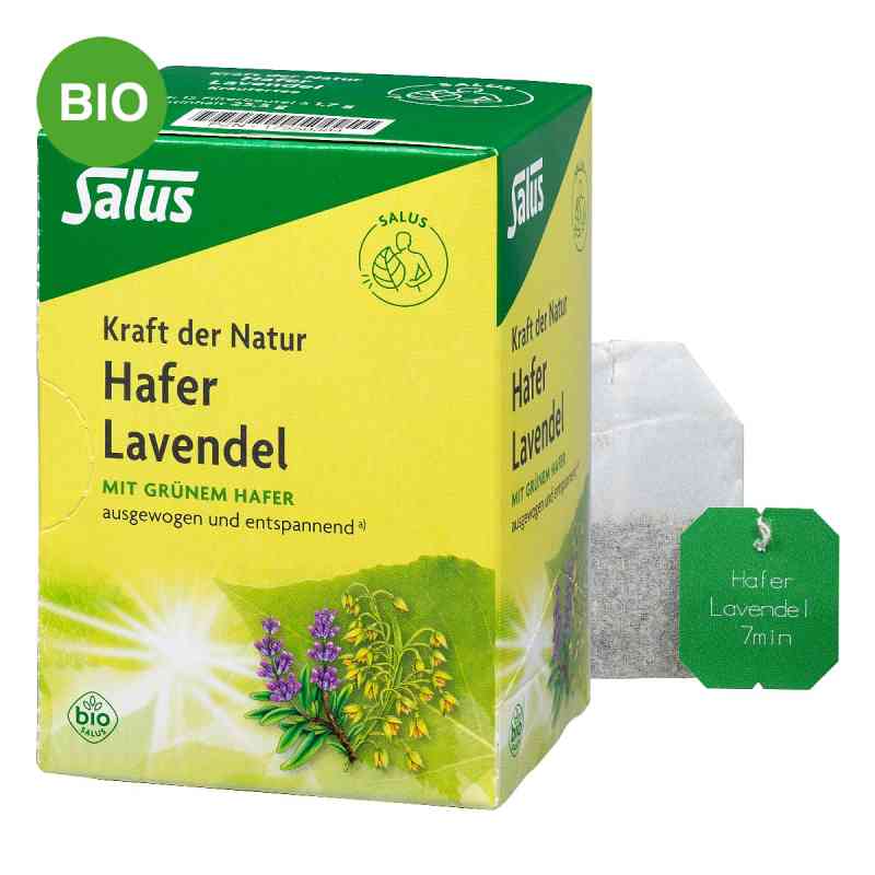 Salus Kraft der Natur Hafer Lavendel Kräutertee Filterbeutel 15 stk von SALUS Pharma GmbH PZN 17559384