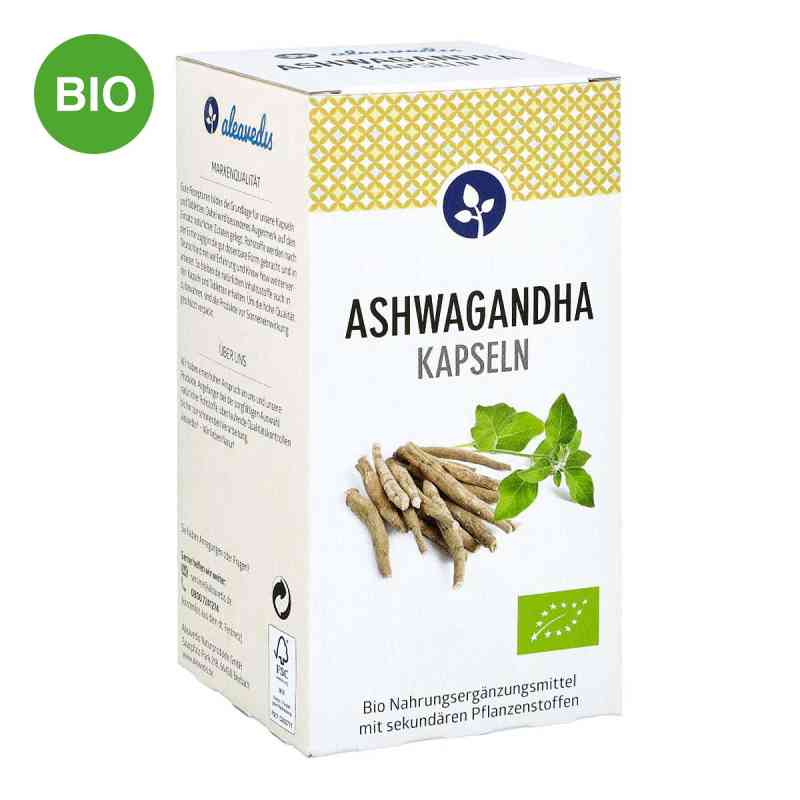 Ashwagandha 300 Mg Bio Kapseln Vegan 120 stk von Aleavedis Naturprodukte GmbH PZN 18094970