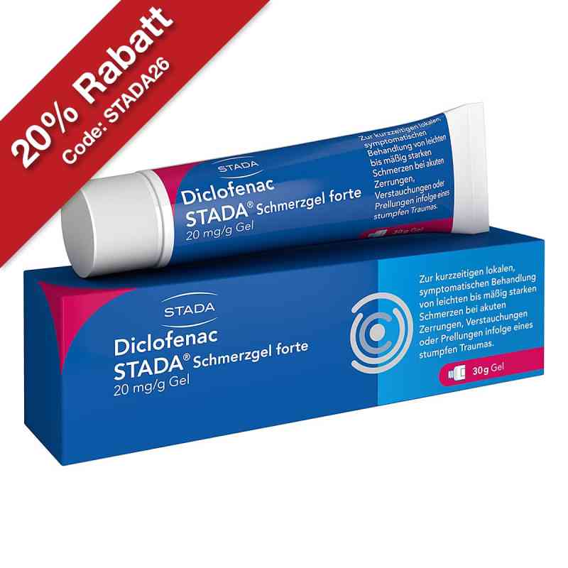 Diclofenac Stada Schmerzgel Forte 20 Mg/g 30 g von STADA Consumer Health Deutschland GmbH PZN 18244702