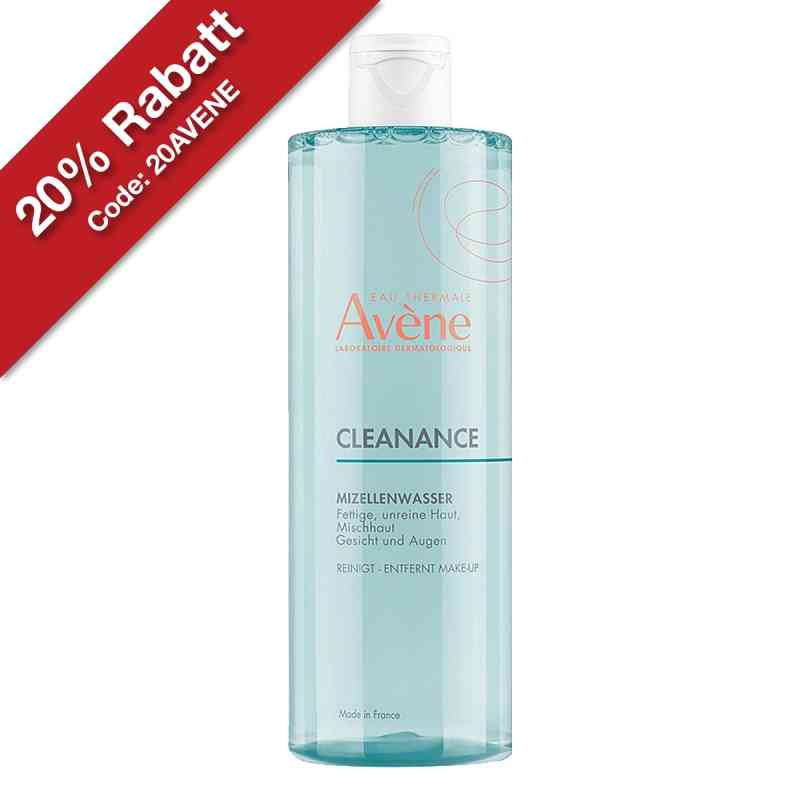Avène Cleanance Mizellenwasser 400 ml von PIERRE FABRE DERMO KOSMETIK GmbH PZN 18272934