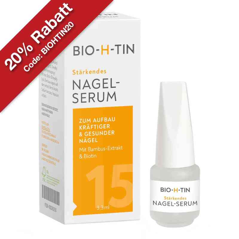 BIO-H-TIN Stärkendes Nagel-Serum 3.3 ml von Dr. Pfleger Arzneimittel GmbH PZN 18335250