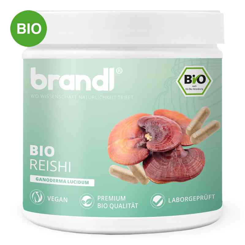 Brandl Bio Reishi Kapseln 120 stk von Brandl Nutrition GmbH PZN 18767765