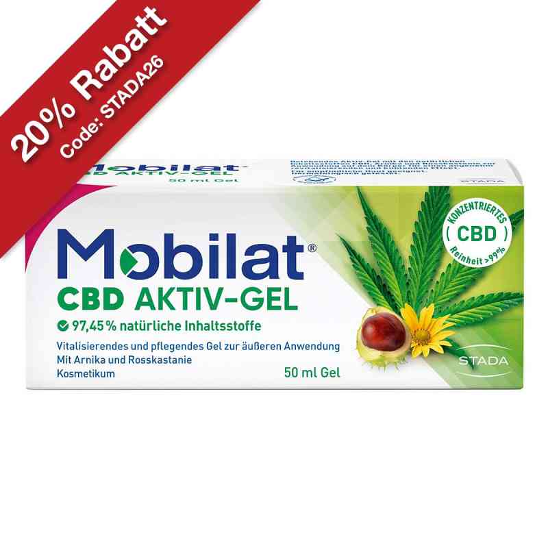 Mobilat CBD Aktiv-Gel 50 ml von STADA Consumer Health Deutschland GmbH PZN 18810283