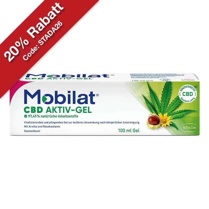 Mobilat CBD Aktiv-Gel 100 ml von STADA Consumer Health Deutschland GmbH PZN 18810308