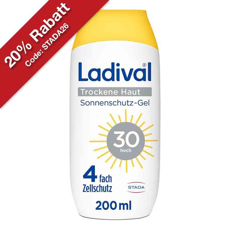 Ladival Trockene Haut Sonnenschutz-Lotion LSF 30 Körper 200 ml von STADA Consumer Health Deutschland GmbH PZN 19099395