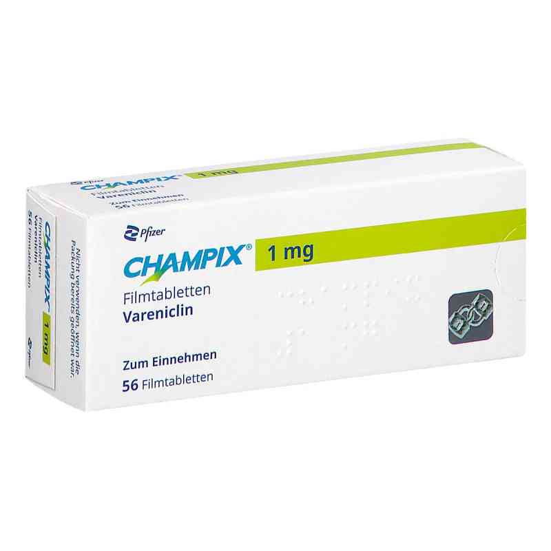Champicks Champix 1 Mg Filmtabletten Folgepackung 56 stk