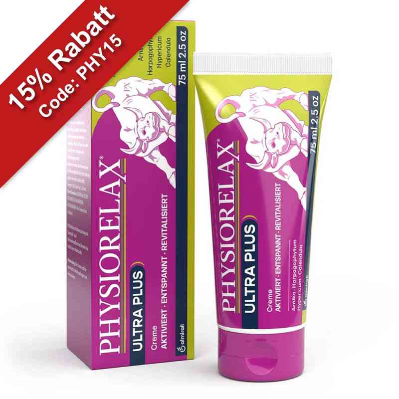 Physiorelax Ultra Plus Creme 75 ml von ALMIRALL HERMAL GmbH PZN 19183635