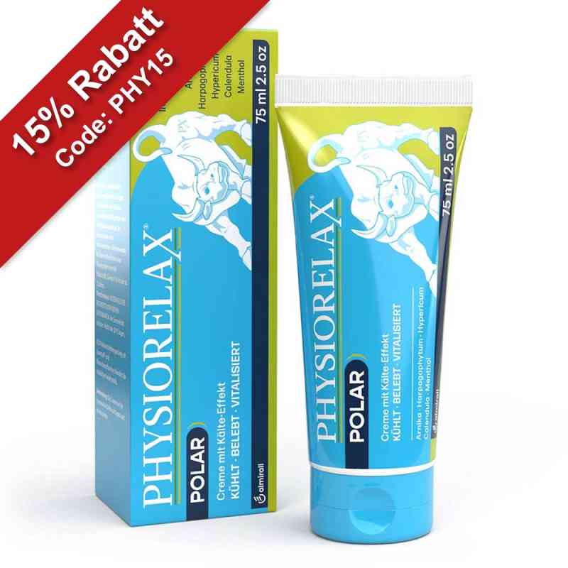 Physiorelax Polar Creme 75 ml von ALMIRALL HERMAL GmbH PZN 19183724