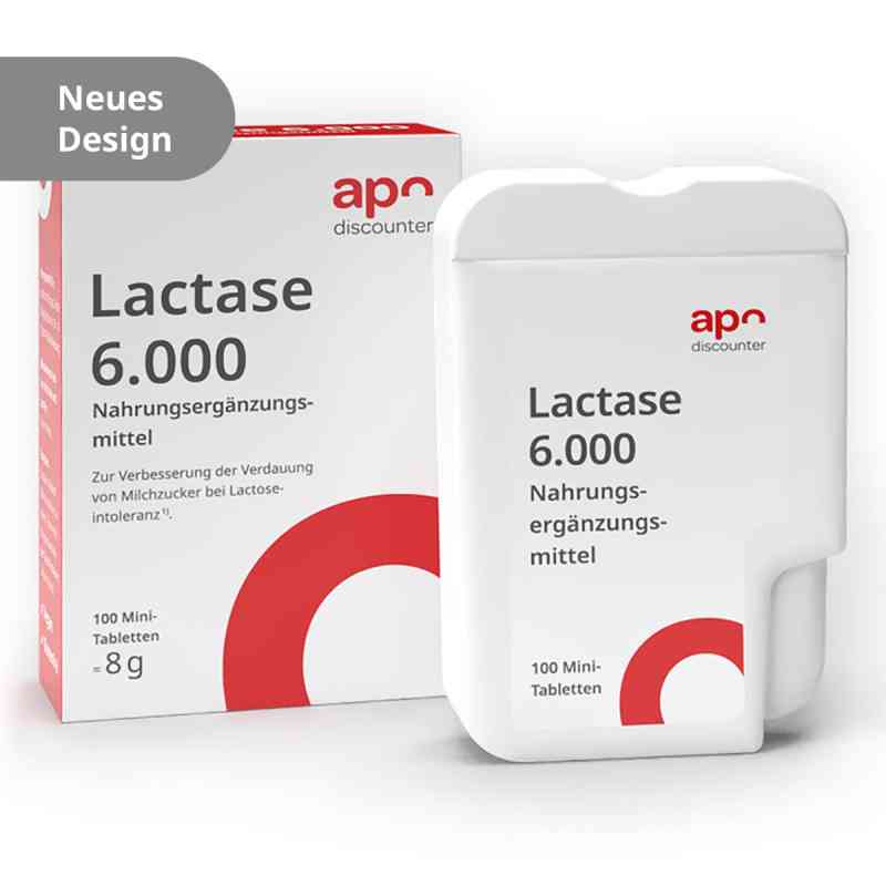 Lactase 6000 im Klickspender von apodiscounter 100 stk von apo.com Group GmbH PZN 19192798