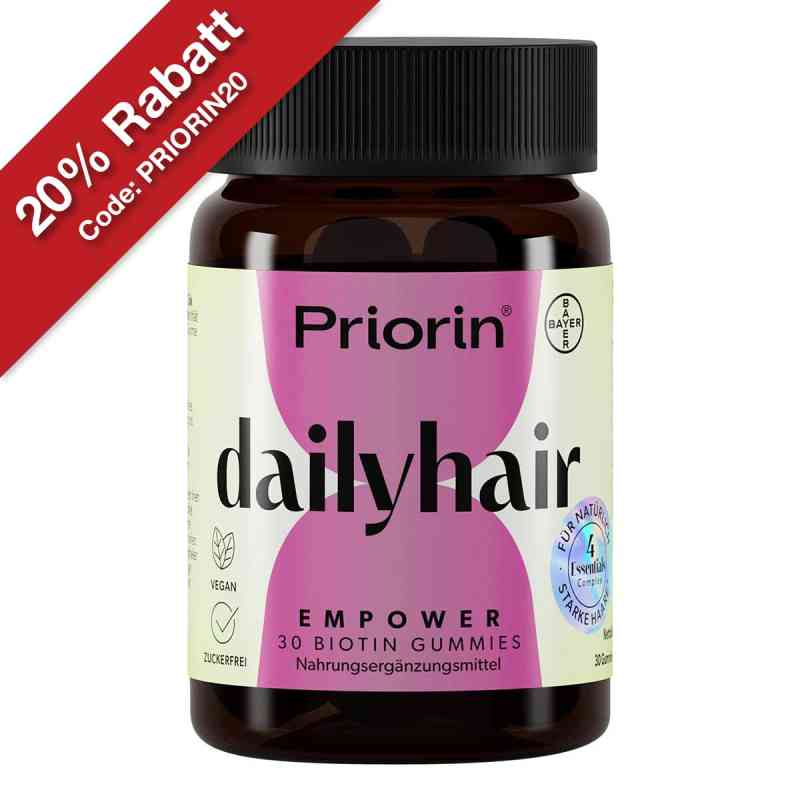 Priorin Dailyhair Empower Gummies 30 stk von Bayer Vital GmbH PZN 19658050