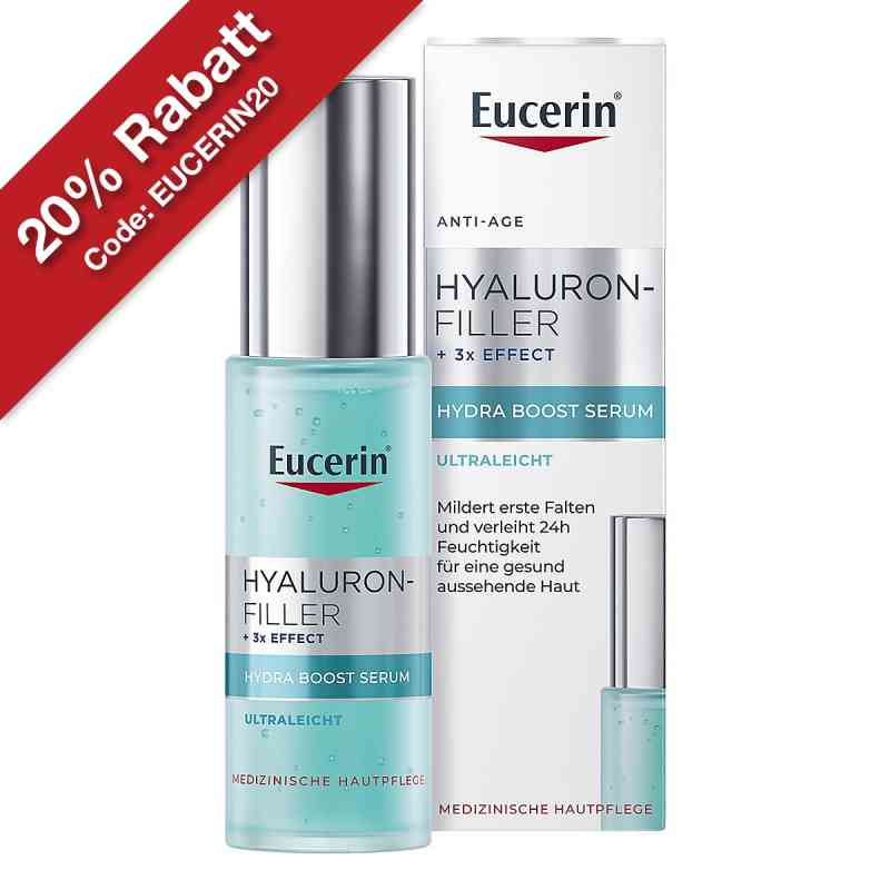 Eucerin Anti-Age Hyaluron-Filler Hydra Boost Serum 30 ml von Beiersdorf AG Eucerin PZN 19723942