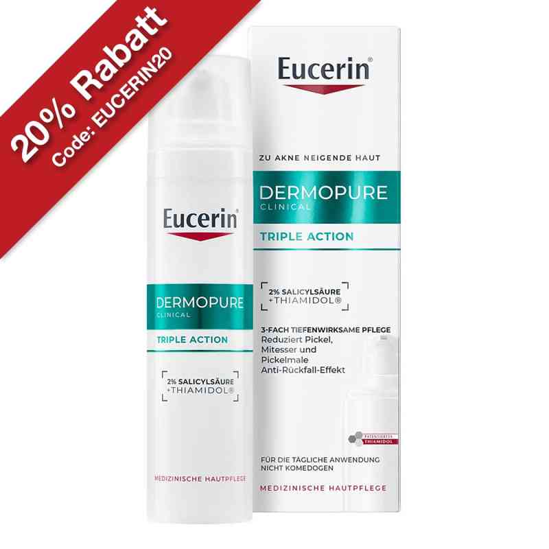 Eucerin Dermopure Clinical Triple Action Creme 40 ml von Beiersdorf AG Eucerin PZN 19729838