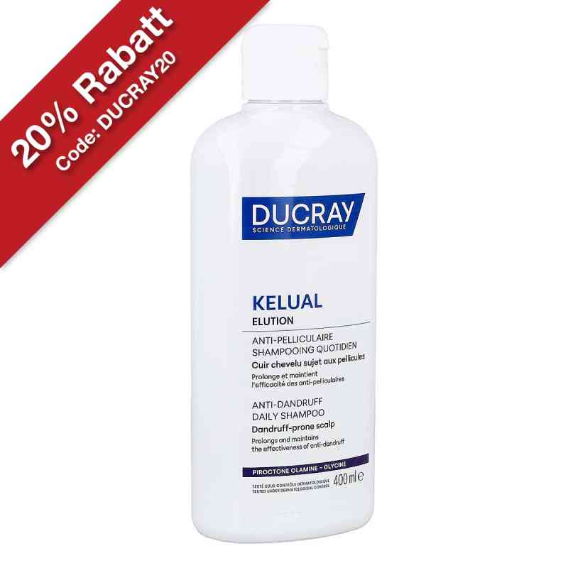 Ducray Kelual Elution Begleitpflege-Shampoo 400 ml von PIERRE FABRE DERMO KOSMETIK GmbH PZN 19797478