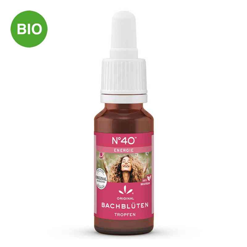 Bachblüten Nummer 40 Energie Tropfen 20 ml von Hager Pharma GmbH PZN 19850126