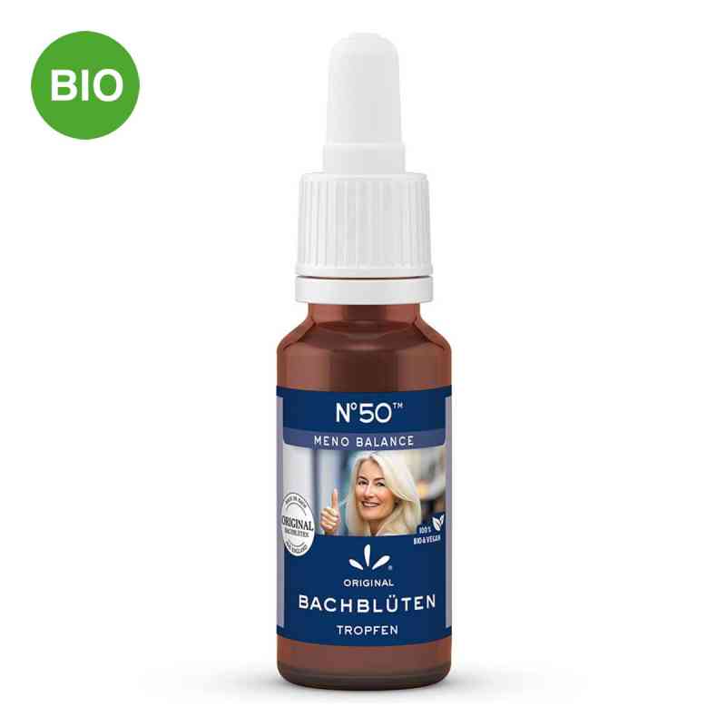 Bachblüten Nummer 50 Meno Tropfen 20 ml von Hager Pharma GmbH PZN 19850178