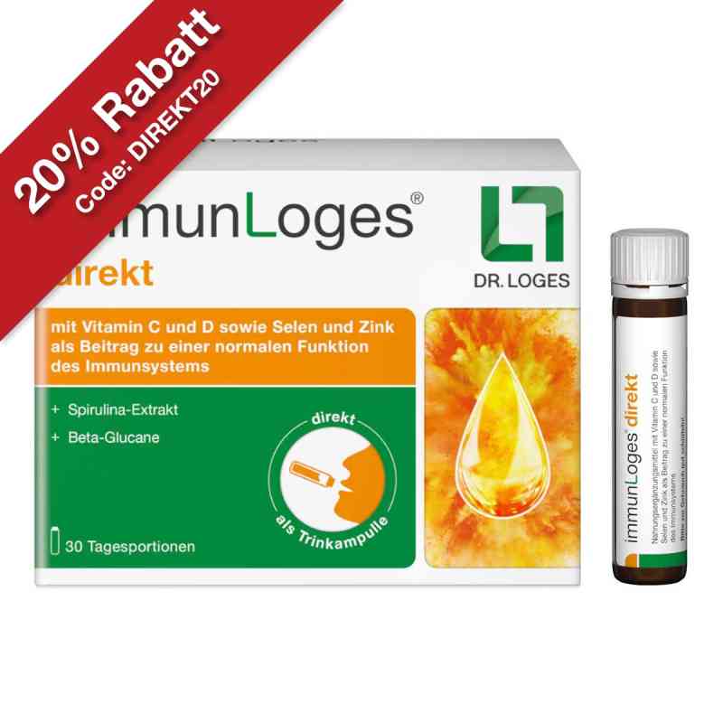 immunLoges direkt Trinkampullen 30 stk von Dr. Loges + Co. GmbH PZN 19927604