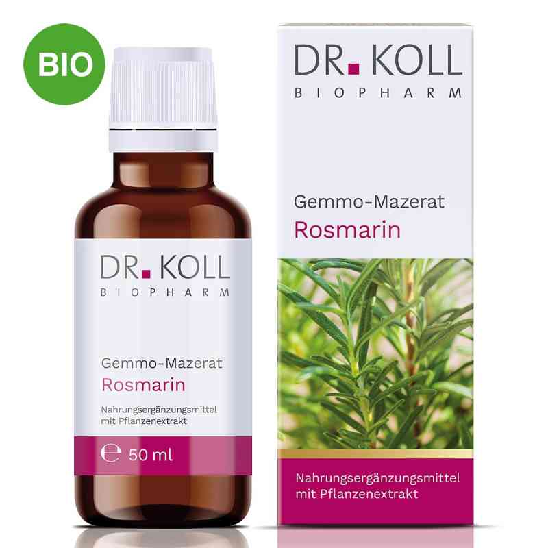 Dr. Koll Gemmo-Mazerat Rosmarin Tropfen 50 ml von Dr. Koll Biopharm GmbH PZN 20059975