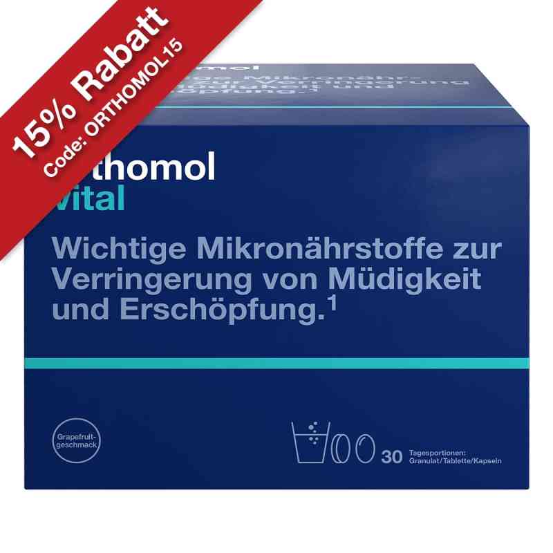 Orthomol Vital Granulat/Tablette/Kapseln Grapefru. (30 stk)