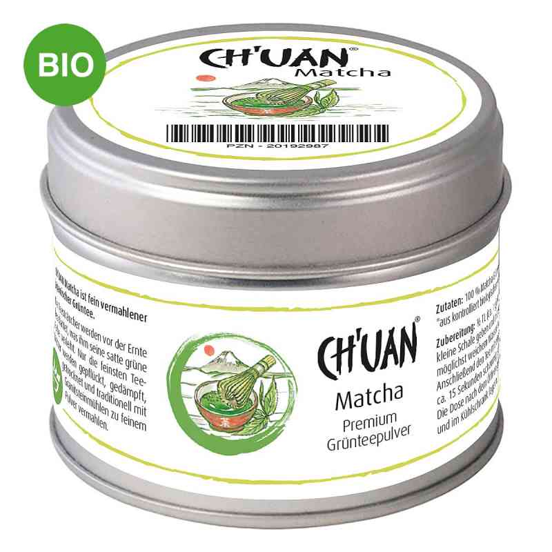 Schoenenberger Ch’uan Matcha Premium Grünteepulver 30 g von SALUS Pharma GmbH PZN 20192987