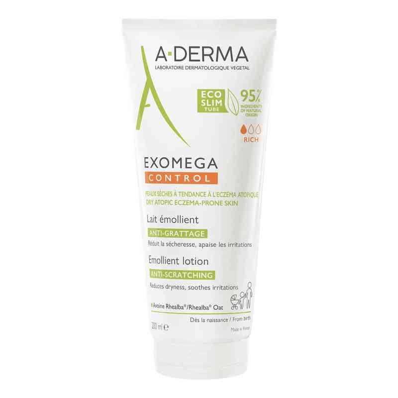 A-derma Exomega Control Milch Rückfettend 200 ml von PIERRE FABRE DERMO KOSMETIK GmbH PZN 17544129