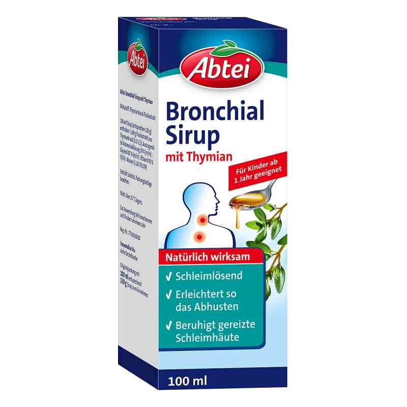 Abtei Bronchial Sirup mit Thymian 100 ml von Perrigo Deutschland GmbH PZN 13569492