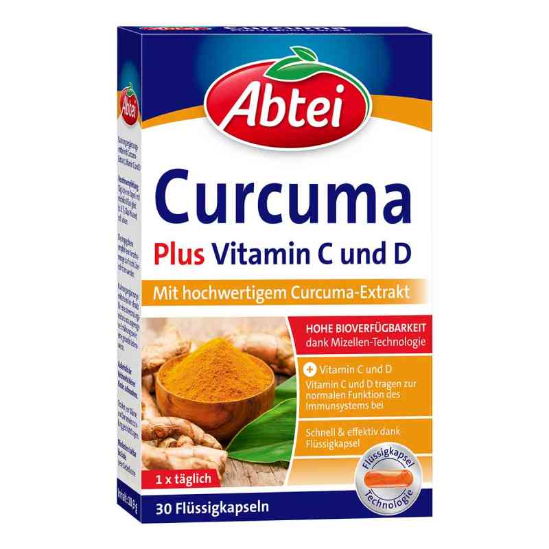 Abtei Curcuma Plus Kapseln 30 stk von Perrigo Deutschland GmbH PZN 16957326