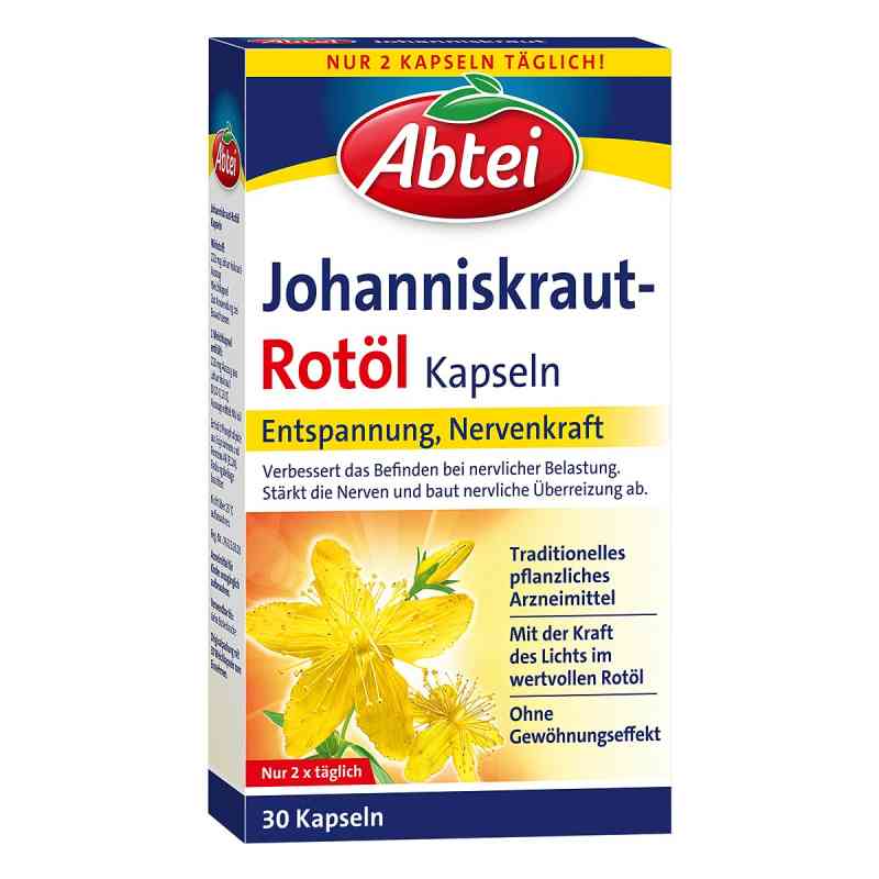 Abtei Johanniskraut Rotöl Kapseln 30 stk von Perrigo Deutschland GmbH PZN 10169438