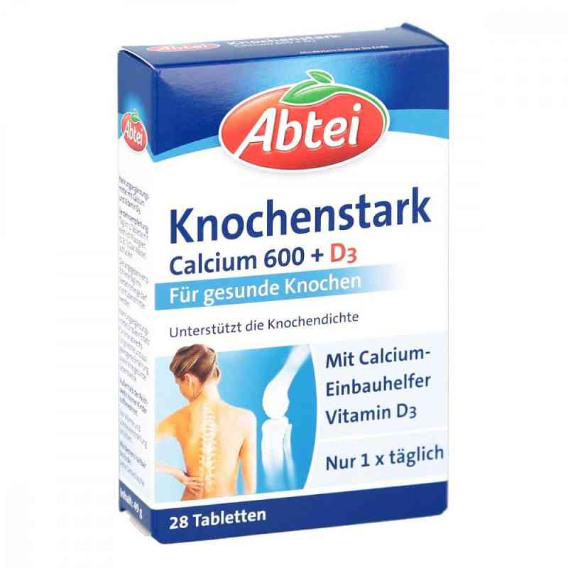 Abtei Knochenstark Calcium 600+d3 Tabletten 28 stk von Omega Pharma Deutschland GmbH PZN 12475760