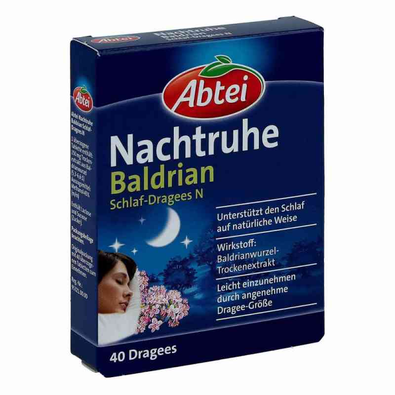 Abtei Nachtruhe Baldrian Schlaf-dragees N 40 stk von Perrigo Deutschland GmbH PZN 14254282