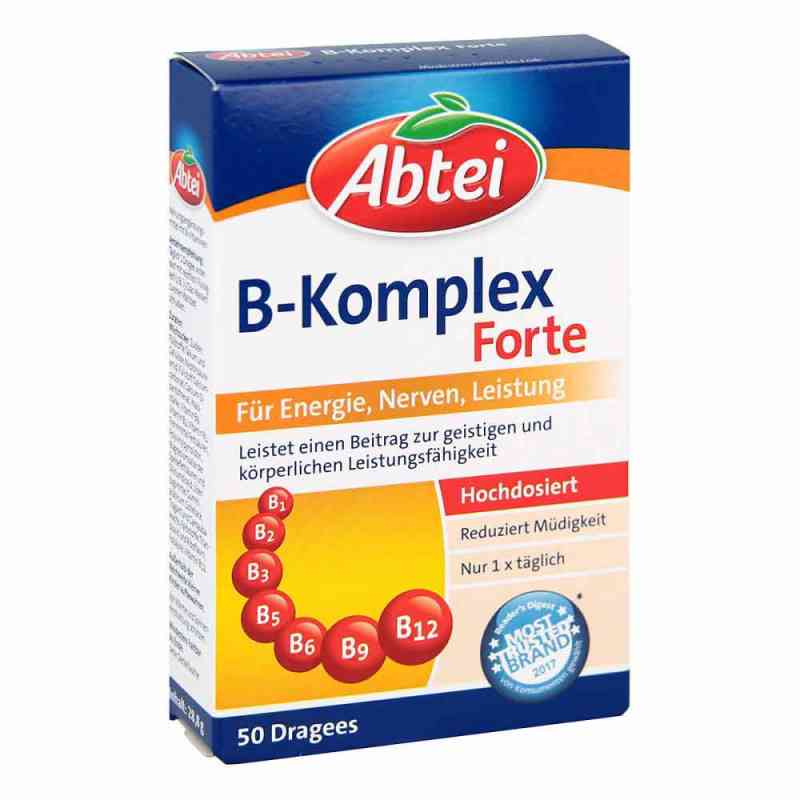 Abtei Vitamin B Komplex forte überzogene Tab. 50 stk von Perrigo Deutschland GmbH PZN 00636287
