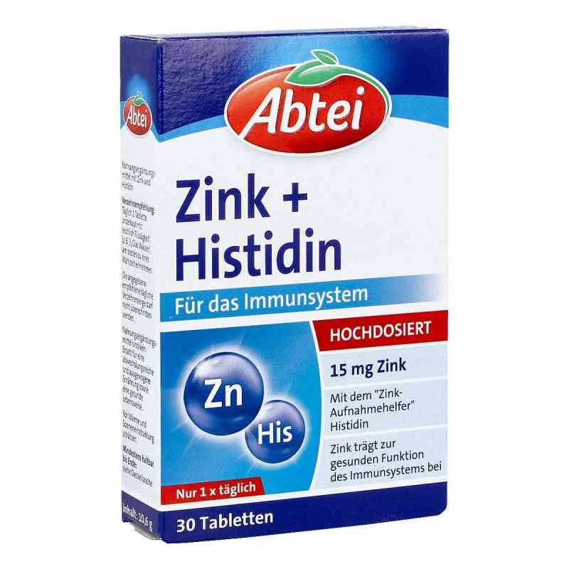 Abtei Zink+Histidin Tabletten 30 stk von Perrigo Deutschland GmbH PZN 17944136