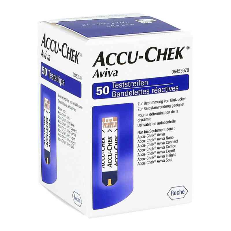 Accu Chek Aviva Teststreifen Plasma Ii 50 stk von + Prisoma GmbH PZN 14261075