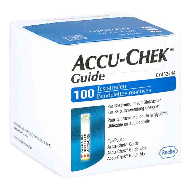 Accu-Chek Guide Teststreifen 100 stk von axicorp Pharma GmbH PZN 18037417