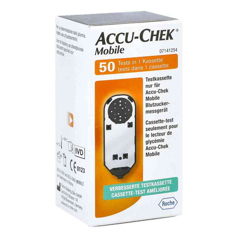 Accu Chek Mobile Testkassette 50 stk von axicorp Pharma GmbH PZN 03646613
