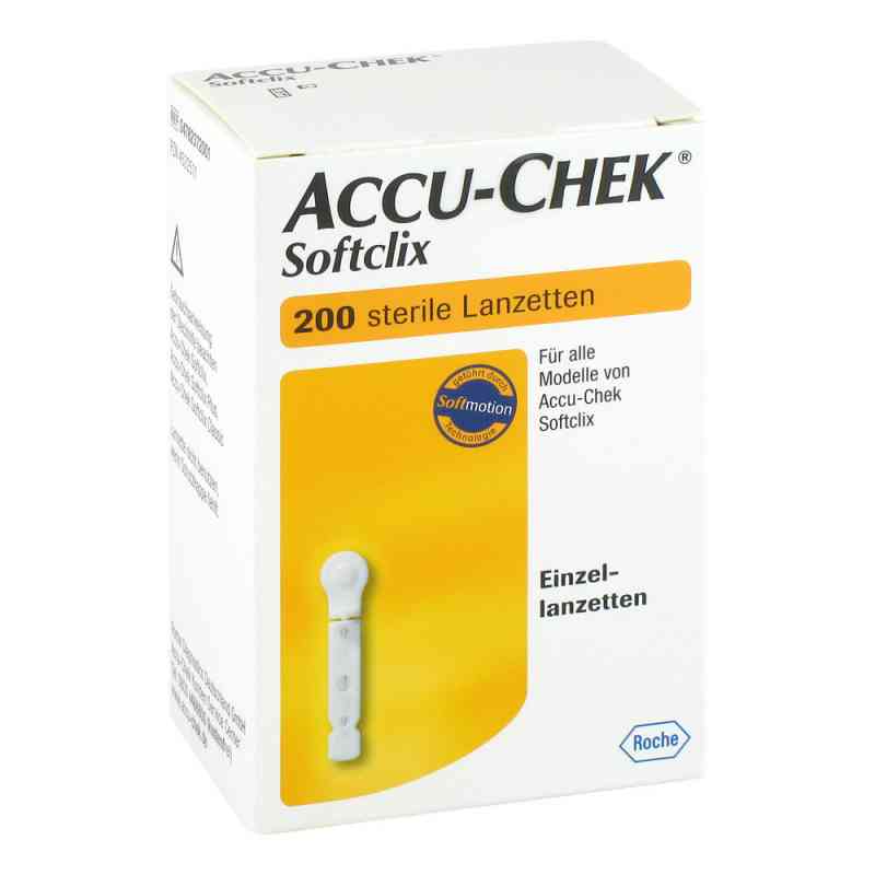 Accu Chek Softclix Lanzetten 200 stk von Roche Diabetes Care Deutschland  PZN 04522511