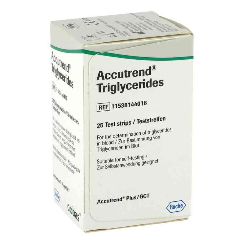 Accutrend Tg Teststreifen 25 stk von Roche Diagnostics Deutschland GmbH PZN 00362074