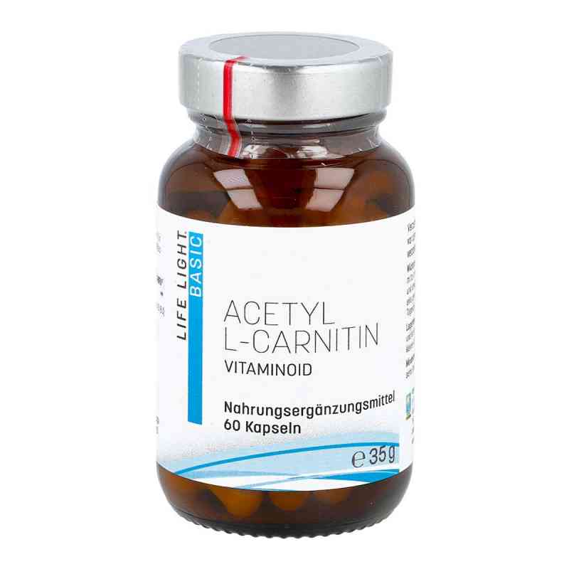 Acetyl-l-carnitin 500 mg Kapseln 60 stk von APOZEN VERTRIEBS GmbH PZN 04863867
